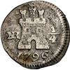 Image 1 : COLOMBIA, Bogotá, ¼ real, 1796, NGC F 15, ex-Becerra.