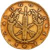 Image 2 : COLOMBIA, Bogotá, gold 2 escudos, 1825 JF, ex-JEAS.