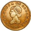 Image 1 : COLOMBIA, Popayán, gold 1 escudo, 1825/19 FM, ex-JEAS.