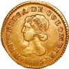 Image 1 : COLOMBIA, Popayán, gold 1 escudo, 1826 FM, ex-JEAS.