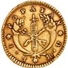 Image 2 : COLOMBIA, Popayán, gold 1 escudo, 1831 RU, inverted E in denomination, ex-JEAS.