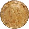 Image 1 : COLOMBIA, Popayán, gold 1 escudo, 1836 RU, medal alignment, ex-JEAS.