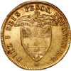 Image 2 : COLOMBIA, Popayán, gold 16 pesos, 1840 RU, ex-JEAS.