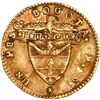 Image 2 : COLOMBIA, Bogotá, gold 1 peso, 1839 RS, rare, ex-JEAS.