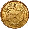 Image 2 : COLOMBIA, Bogotá, gold (16 pesos), 1851, ex-Eldorado, ex-JEAS.