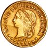 Image 1 : COLOMBIA, Medellín, gold 2 pesos, 1872, nice effigy, ex-JEAS.