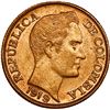 Image 1 : COLOMBIA, Bogotá, gold 5 pesos, 1919, mintmark B to right, ex-JEAS.