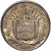 Image 1 : COSTA RICA, San José, 25 centavos, 1875 GW, NGC AU details / scratches.