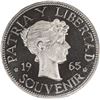 Image 1 : CUBA, proof "souvenir" peso (Bay of Pigs exile issue), 1965, plain edge, PCGS PR68 Cameo, "top pop."