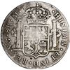 Image 2 : GUATEMALA, Guatemala City, bust 8 reales, Charles IV, 1801 M, with several small Asian chopmarks, ex