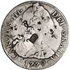 Image 1 : MEXICO, Mexico City, bust 8 reales, Charles III, 1779 FF, with several small Asian chopmarks, ex-Bra