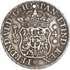 Image 2 : PERU, Lima, pillar 4 reales, Ferdinand VI, 1757 JM, very rare, ex-O'Brien.