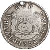 Image 1 : PERU, Lima, pillar 2 reales, Ferdinand VI, 1752 J, very rare, ex-O'Brien.