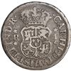 Image 2 : PERU, Lima, pillar 1 real, Charles III, 1763 JM, broken H in HISP, very rare, ex-O'Brien.