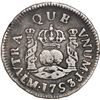 Image 1 : PERU, Lima, pillar ½ real, Ferdinand VI, 1753/2 J, ex-O'Brien.