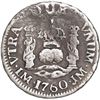 Image 1 : PERU, Lima, pillar ½ real, Ferdinand VI, 1760 JM, very rare, ex-O'Brien.