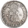 Image 2 : PERU, Lima, pillar ½ real, Charles III, 1765 JM, ex-O'Brien.