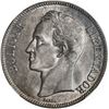 Image 1 : VENEZUELA, struck at the Philadelphia Mint, 5 bolívares, 1929, NGC AU 58.