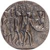 Image 1 : GREAT BRITAIN, iron copy of Goetz's Lusitania propaganda medal, 1915, with date as 5 May 1915.