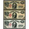 Image 1 : UNITED STATES, lot of three $1 United States Notes, series of 1917.