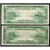 Image 2 : UNITED STATES, lot of two United States $20 Federal Reserve Notes, series of 1914.