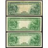 Image 2 : UNITED STATES, lot of three $5 Federal Reserve Notes, series of 1914.