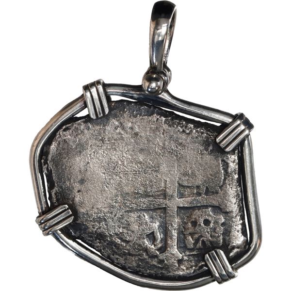 MEXICO, Mexico City, cob 4 reales, Philip V, assayer not visible (J), style of 1712-13, ex-1715 Flee
