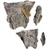 Image 1 : Encrusted silver bowl fragments (two), ex-Atocha (1622), ex-Lippman.