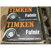 Image 1 : (2) Timken #RAO 2 11/16 Pillow Block Bearings
