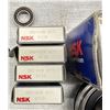 Image 2 : Lot of (10) Misc. NSK Bearings