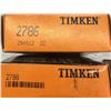 Image 2 : Lot of (3) Timken Bearings #2786 & #CRSB-12