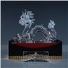 Image 1 : Swarovski Crystal SCS Dragon Figurine with Plaque and Base