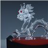 Image 2 : Swarovski Crystal SCS Dragon Figurine with Plaque and Base