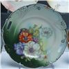 Image 5 : 5pc Floral and Fruit Motif Porcelain Plates