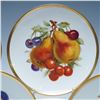 Image 3 : 6pc Mitterteich Bavaria Fruit Motif Plates