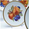 Image 5 : 6pc Mitterteich Bavaria Fruit Motif Plates