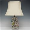 Image 4 : 2pc Occupied Japan Porcelain Courting Couple Table Lamps