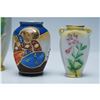 Image 3 : 5pc Occupied Japan and Japan Hand-Painted Porcelain Vases Collection