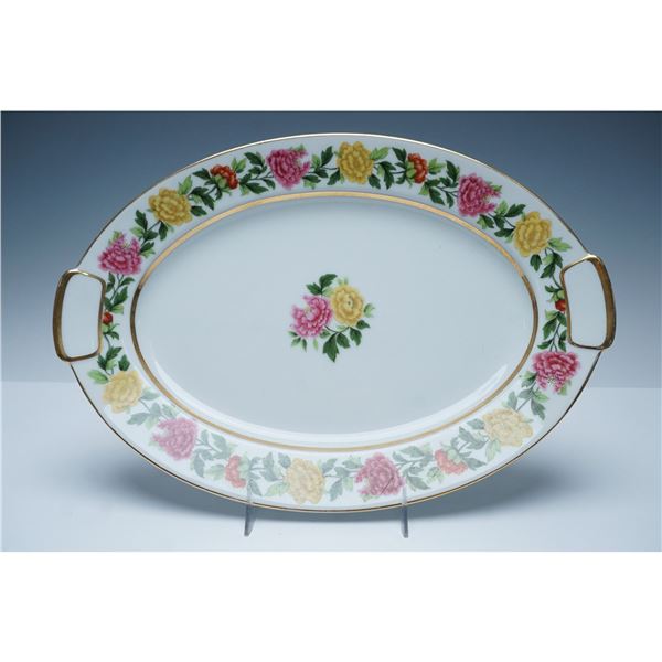 Mikado China Patio Pattern Serving Platter