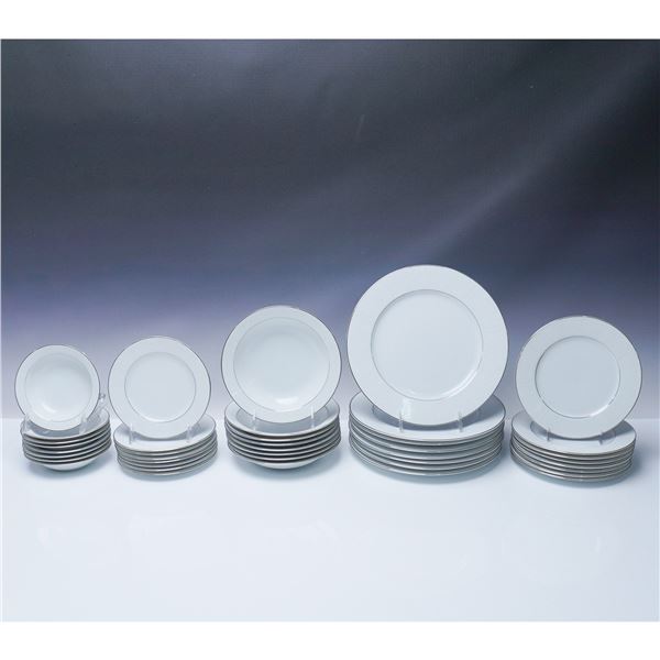 40pc Crown Empire Fine China Dinnerware, Princess