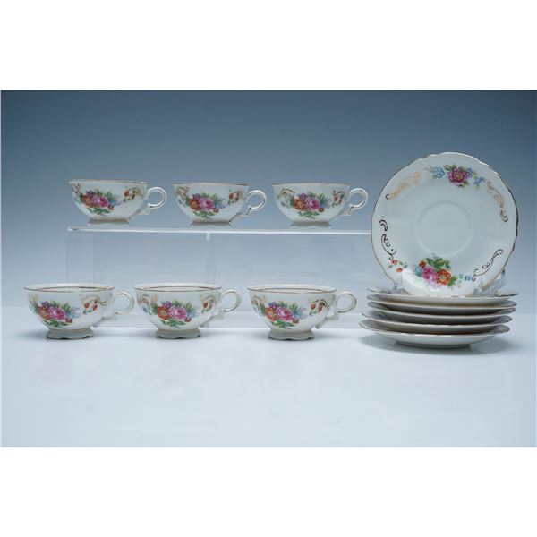 12pc SGK Occupied Japan Porcelain Tea Set