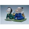 Image 1 : 2pc Occupied Japan Porcelain Figurines of Reclining Children