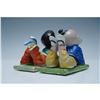 Image 2 : 2pc Occupied Japan Porcelain Figurines of Reclining Children