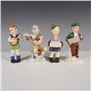Image 1 : 4pc Occupied Japan Porcelain Musicians Figurines