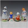 Image 2 : 4pc Porcelain Occupied Japan Figurines, Country Life & Nursery Themes