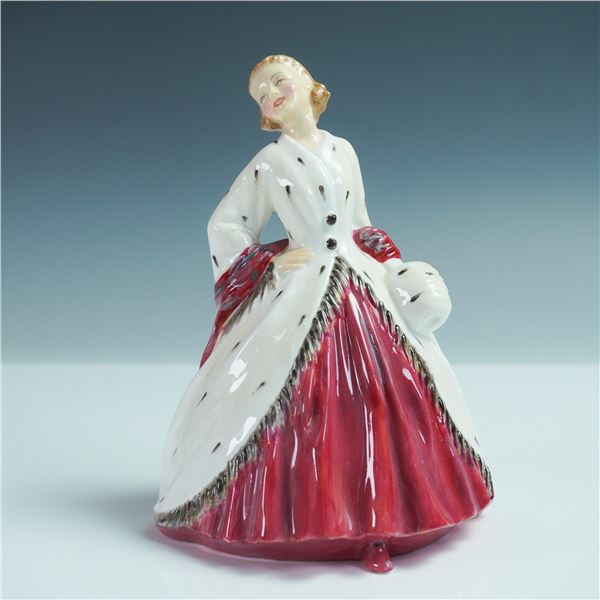 Royal Doulton Bone China Figurine, The Ermine Coat HN1981