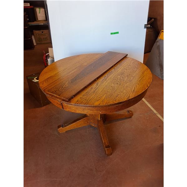 *Quarter Cut Oak Table - 42 x 28" - Cannot Ship