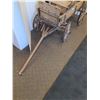 Image 2 : # Small Antique Wooden Wagon - 45" x 25" x 35"  - Cannot Ship