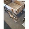 Image 4 : # Small Antique Wooden Wagon - 45" x 25" x 35"  - Cannot Ship