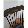Image 4 : * Antique Early American Rocking Chair - Some Wear - 41" Back Height - CANNOT SHIP
